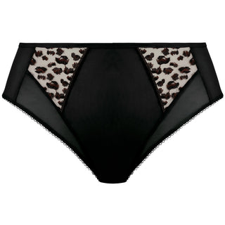 Elomi-Lingerie-Namrah-Jet-Black-High-Leg-Brief-EL301353JET