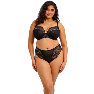 Elomi-Lingerie-Tiernie-Black-Plunge-Bra-EL303334BLK-Thong-EL303370BLK