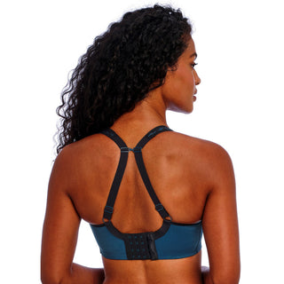 Freya-Active-Sonic-Sports-Bra-Racerback-Midnight-Blue-Leopard-Print-AC4892MIO-Back