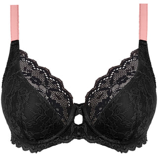 Freya-Lingerie-Offbeat-Black-Plunge-Bra-AA5452BLK