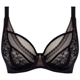 Freya-Lingerie-Sydnie-Black-High-Apex-Plunge-Bra-AA402821BLK
