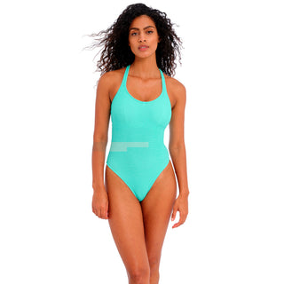 Ibiza Waves One Piece Swimsuit Frozen Blue - Freya Swim