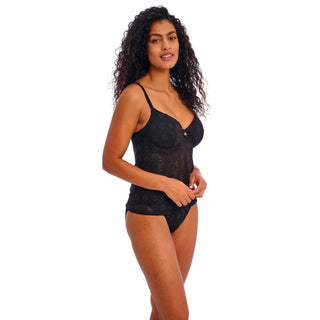Freya-Swimwear-Nomad-Nights-Tankini-Swim-Top-Black-AS205456BLK-Brief-AS205470BLK-Side