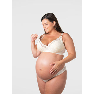 Warrior Plunge Nursing Maternity Bra - Hotmilk