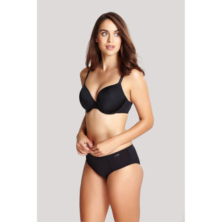 Panache-Lingerie-Porcelain-Elan-Black-Plunge-Bra-7327-Short-7324