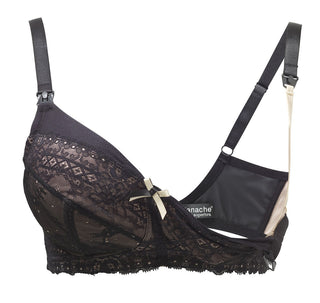Panache-Lingerie-Sophie-Nursing-Bra-Black-Nude-Open-Clasp-5821