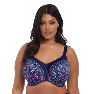 Elomi-Energise-Navy-Geo-Underwired-Sports-Bra-EL8042NAO-Front