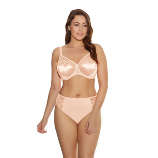 Elomi-Lingerie-Cate-Latte-Nude-Full-Cup-Bra-EL4030LAE-Brief-EL4035LAE-Front