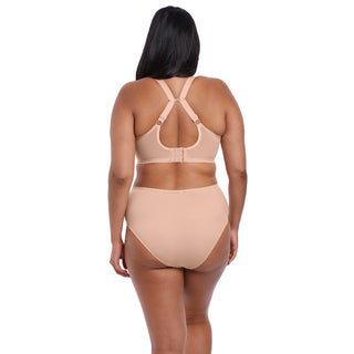 Elomi-Lingerie-Lydia-Sahara-Nude-Bandless-Bra-Racerback-EL4390SAH-Full-Brief-EL4395SAH-Back
