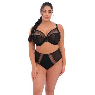 Elomi-Lingerie-Matilda-Plunge-Bra-Black-Star-EL8900BKS-Full-Brief-EL8906BKS
