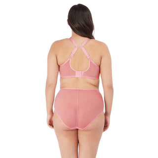 Elomi-Lingerie-Matilda-Rose-Pink-Plunge-Bra-Racerback-EL8900ROE-Brief-EL8905ROE-Back
