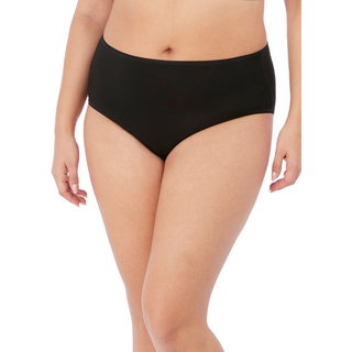 Elomi-Lingerie-Smooth-Black-Full-Brief-EL4565BLK-Front