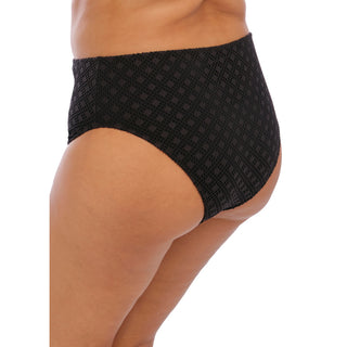 Elomi Swim Bazaruto Mid Rise Bikini Brief Black ES800672BLK Back
