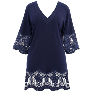 Fantasie-Dione-Ink-Blue-Tunic-Beach-Cover-Up-FS6364INK