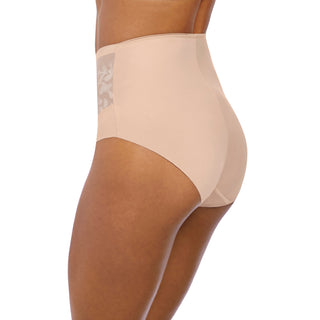 Fantasie-Lingerie-Illusion-Natural-Beige-Nude-High-Waist-Brief-FL2988NAE-Back