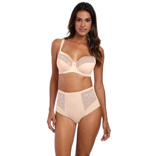 Fantasie-Lingerie-Illusion-Natural-Beige-Nude-Side-Support-Bra-FL2982NAE-High-Waist-Brief-FL2988NAE-Front