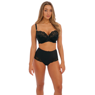 Fantasie-Lingerie-Reflect-Side-Support-Bra-Black-FL101801BLK-High-Waist-Brief-FL101852BLK