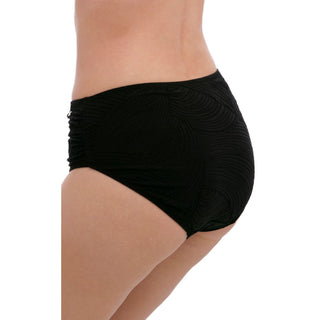 Fantasie-Swim-Ottawa-Black-Deep-Gathered-Bikini-Brief-FS6363BLK-Back