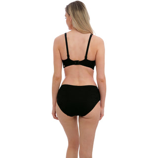 Fantasie-Swim-Ottawa-Black-Plunge-Bikini-Top-FS6495BLK-Deep-Gathered-Bikini-Brief-FS6363BLK-Back