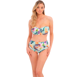 Fantasie-Swim-Paradiso-Soft-Mint-Floral-Print-Bandeau-Bikini-Top-Strapless-FS501809SFT-Full-Bikini-Brief-FS501871SFT