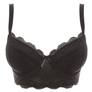 Freya-Lingerie-Fancies-Black-Longline-Bra-AA1014BLK