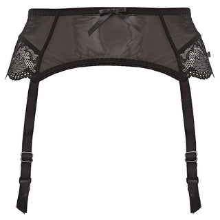 Freya-Lingerie-Fancies-Black-Suspender-Belt-AA1019BLK-Front