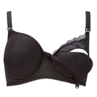 Freya-Lingerie-Pure-Black-Underwired-Moulded-Nursing-Bra-Clip-AA1581BLK
