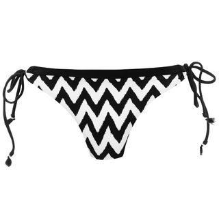 Freya-Swim-Making-Waves-Black-White-Italian-Tie-Side-Bikini-Brief-AS2951BLK-Front