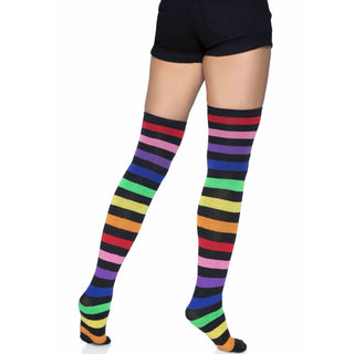 Leg-Avenue-Dark-Rainbow-Over-Knee-Stripe-Thigh-Highs-6927-Back