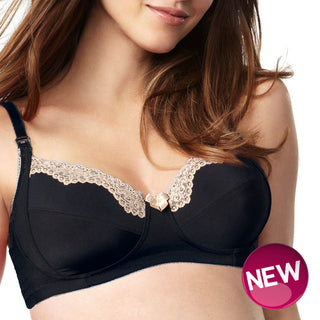 Hotmilk-Lingerie-Mode-Black-Nursing-Bra-Front