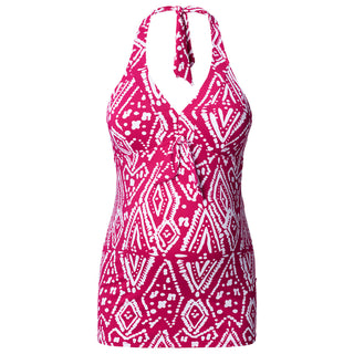 Noppies-Mallorca-Pink-White-Maternity-Pregnancy-Tankini-Swimsuit-63925-Front
