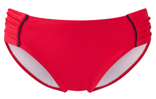 Panache-Swimwear-Veronica-Red-Gathered-Brief-SW0649-Front