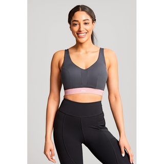 Panache-Ultra-Perform-Sports-Bra-Non-Padded-Underwired-Charcoal-Grey-5022-Front