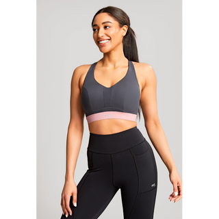 Panache-Ultra-Perform-Sports-Bra-Non-Padded-Underwired-Racerback-Charcoal-Grey-5022-Front