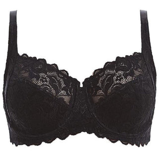 Wacoal-Lingerie-Eglantine-Noir-Black-Classic-Underwire-Bra-WEBFA662BLK