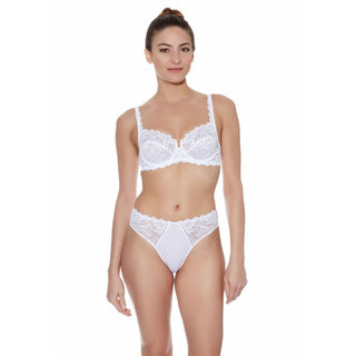 Wacoal-Lingerie-Eglantine-White-Classic-Underwired-Bra-WEBFA662WHE-Brief-WEPFA962WHE-Front