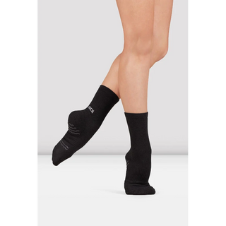 Blochsox-Crew-Length-Silicone-Grip-Dance-Socks-Black-A1200