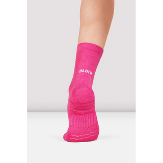 Blochsox-Crew-Length-Silicone-Grip-Dance-Socks-Hot-Pink-A1200-Alt2