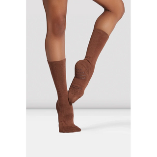 Blochsox-Silicone-Grip-Dance-Socks-Cocoa-A1000-Alt