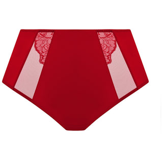 Elomi Brianna full brief in Haute Red, front product shot