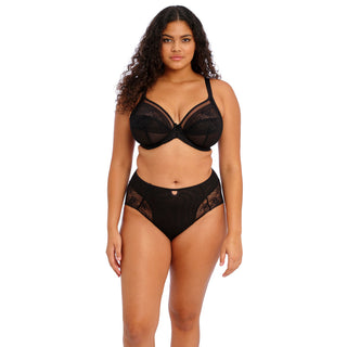 Elomi-Lingerie-Kendra-Black-Plunge-Bra-EL301602BLK-Full-Brief-EL301651BLK