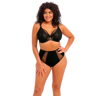 Elomi-Lingerie-Kintai-Black-Plunge-Bra-EL301202BLK-Full-Brief-EL301251BLK