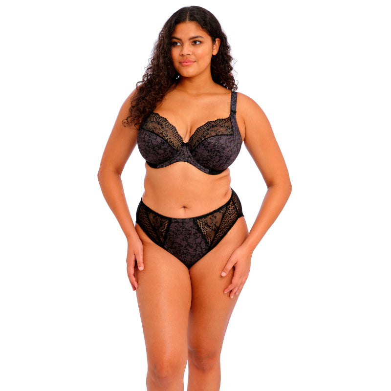 Elomi Lucie Plunge Bra Black, EL4490BLK