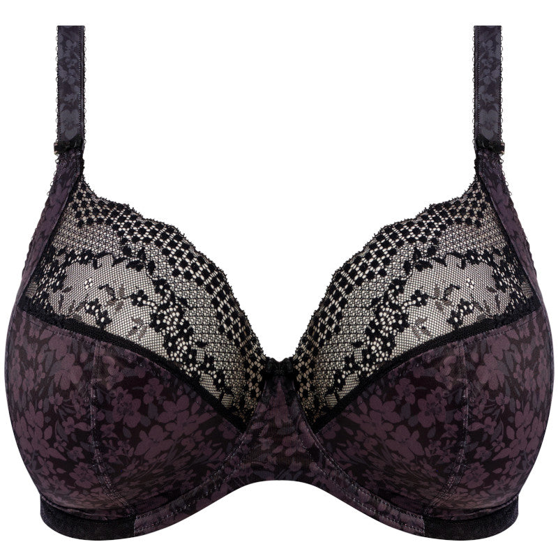 Elomi Lucie Plunge Bra Black, EL4490BLK