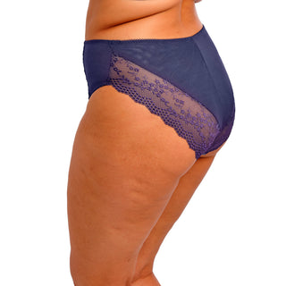 Elomi-Lingerie-Lucie-Midnight-Blue-Leopard-Print-High-Leg-Brief-EL4498MIH-Back