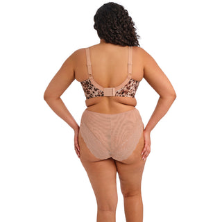 Elomi-Lingerie-Lucie-Wildcat-Leopard-Print-Stretch-Plunge-Bra-EL4490WIT-High-Leg-Brief-EL4498WIT-Back
