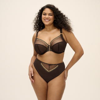 Elomi-Lingerie-Matilda-Gold-Rush-Plunge-Bra-EL8900GOR-Brazilian-Brief-EL8909GOR