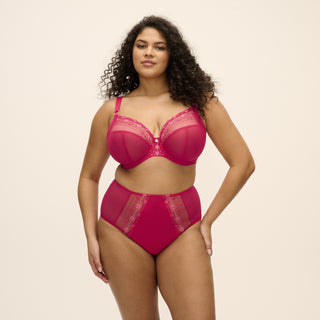 Elomi-Lingerie-Matilda-Hot-Pink-Plunge-Bra-EL8900HOK-Full-Brief-EL8906HOK