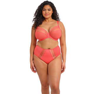 Elomi-Lingerie-Matilda-Sunset-Orange-Plunge-Bra-EL8900SUT-Full-Brief-EL8906SUT
