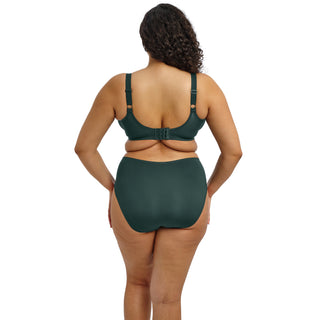 Elomi Lingerie Smooth Deep Emerald Green Moulded Bra EL4301DPE Full Brief EL4565DPE Back